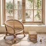 Stylish Cane Chair Baby Photoshoot Prop for Adorable Setups